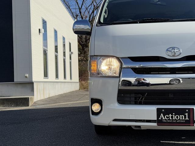 ハイエースバン ロングスーパーGL 純正ナビTV バックカメラ AC100V電源 ルーフキャリア 両側スライドドア スマートキー プッシュスタート オートライト ヘッドライトレベライザー Bluetooth接続 CD/DVD再生 ETC(56枚目)