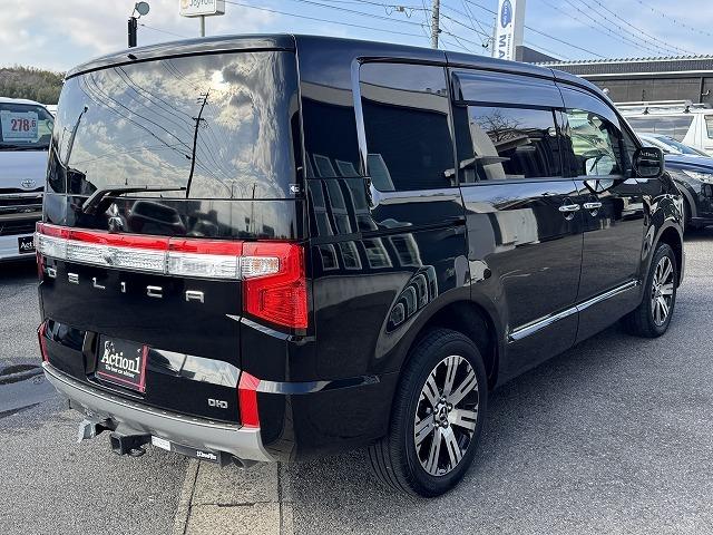 デリカＤ：５ Ｐ　衝突軽減Ｓ　１０．１型ナビＴＶ　電動サイドステップ　７人乗り　全周囲カメラ　両側電動スライド　レーダークルーズコントロール　ブラインドスポットモニター　１００Ｖ電源　シートヒーター　電動リアゲート（24枚目）