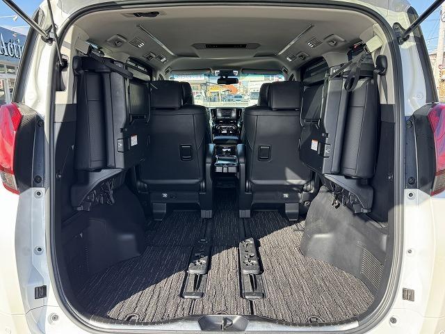 アルファード ２．５Ｓ　Ｃパッケージ　衝突軽減Ｓ　純正１０型ナビＴＶ　モデリスタエアロ　黒革　シートヒーター　レーダークルーズコントロール　クリアランスソナー　両側電動スライド　電動リアゲート　電動パーキング　ＡＣ１００Ｖ　１オーナー（17枚目）