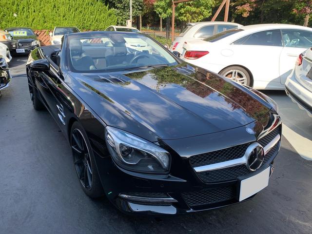 ＳＬ ＳＬ３５０　禁煙車　黒革　シートヒーター　１９インチＡＷ　純正ＨＤＤナビ　バックモニター　６ヶ月保証（16枚目）