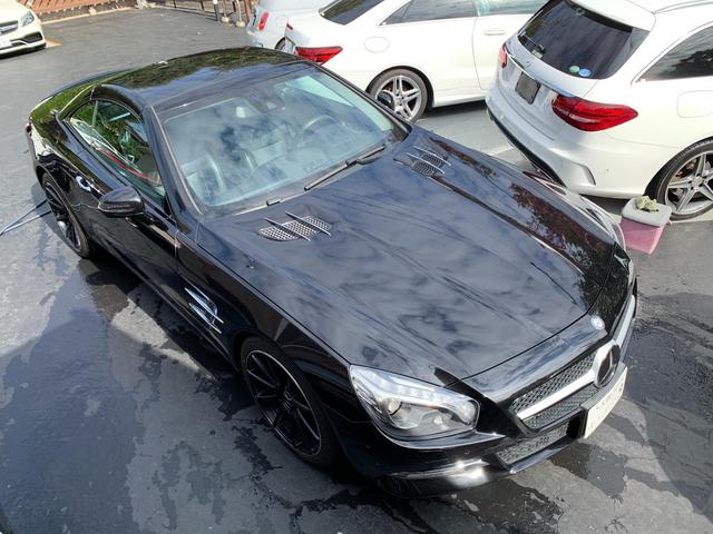 ＳＬ３５０　禁煙車　黒革　シートヒーター　１９インチＡＷ　純正ＨＤＤナビ　バックモニター　６ヶ月保証(27枚目)