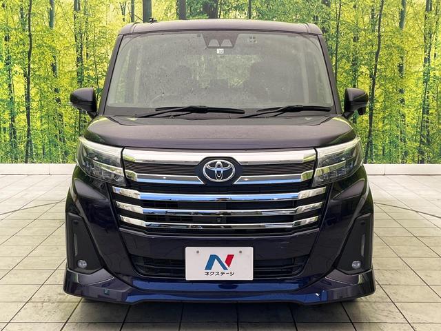 ルーミー カスタムＧ　禁煙車　純正９型ナビ　全周囲カメラ　両側パワスラ　衝突被害軽減システム　フルセグＴＶ　レーダークルーズ　ドラレコ　スマートキー　ＬＥＤヘッドライト　ＥＴＣ　オートハイビーム　オートライト（14枚目）