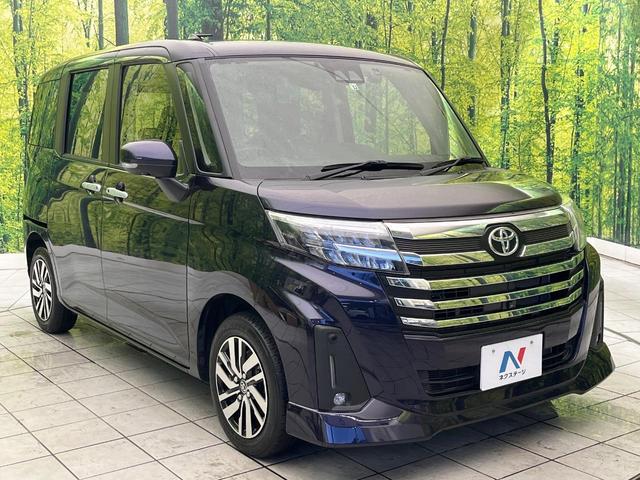 ルーミー カスタムＧ　禁煙車　純正９型ナビ　全周囲カメラ　両側パワスラ　衝突被害軽減システム　フルセグＴＶ　レーダークルーズ　ドラレコ　スマートキー　ＬＥＤヘッドライト　ＥＴＣ　オートハイビーム　オートライト（16枚目）