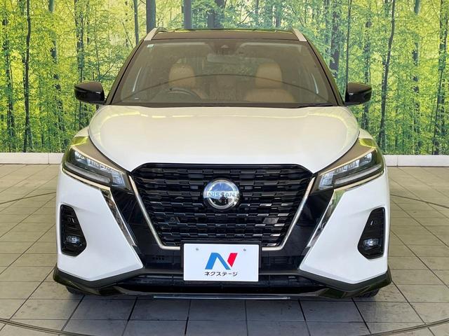 キックス Ｘ　ツートーンインテリアエディション　禁煙車　純正９型ナビ　バックカメラ　衝突被害軽減システム　プロパイロット　フルセグＴＶ　Ｂｌｕｅｔｏｏｔｈ　ハーフレザーシート　コーナーセンサー　スマートキー　ＬＥＤヘッドライト　ＥＴＣ　オートライト（14枚目）
