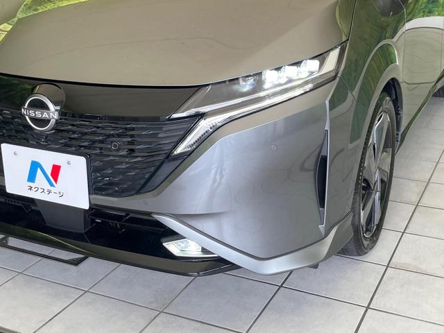 オーラ G レザーエディション 禁煙車 純正9型ナビ 全方囲カメラ BOSEサウンド ETC プロパイロット 黒革シート インテリジェントルームミラー 衝突被害軽減システム スマートキー 純正17インチアルミ LEDヘッド(12枚目)