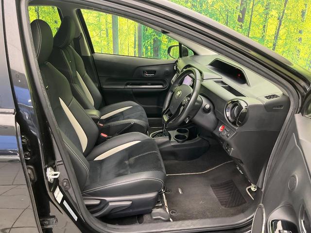 アクア G G’s 禁煙車 ナビ バックカメラ フルセグTV スマートキー LEDヘッドライト シートヒーター ビルトインETC クルコン オートライト オートエアコン 純正17インチアルミ Bluetooth(8枚目)