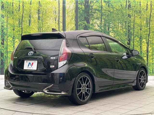 アクア G G’s 禁煙車 ナビ バックカメラ フルセグTV スマートキー LEDヘッドライト シートヒーター ビルトインETC クルコン オートライト オートエアコン 純正17インチアルミ Bluetooth(17枚目)