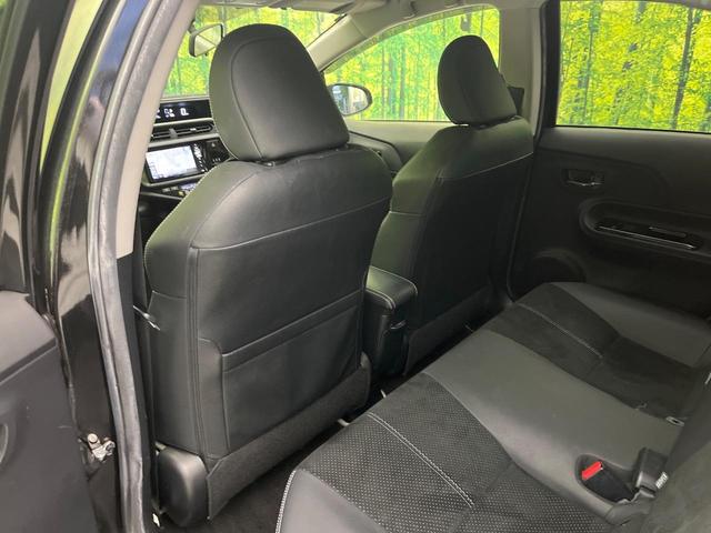 アクア G G’s 禁煙車 ナビ バックカメラ フルセグTV スマートキー LEDヘッドライト シートヒーター ビルトインETC クルコン オートライト オートエアコン 純正17インチアルミ Bluetooth(41枚目)