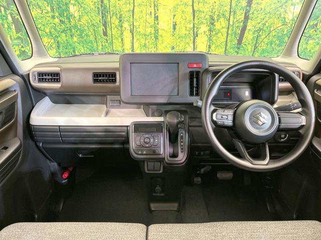 スペーシア ハイブリッドG 届出済未使用車 衝突被害軽減システム コーナーセンサー スマートキー LEDヘッド オートハイビーム 車線逸脱警報 オートライト オートエアコン(2枚目)