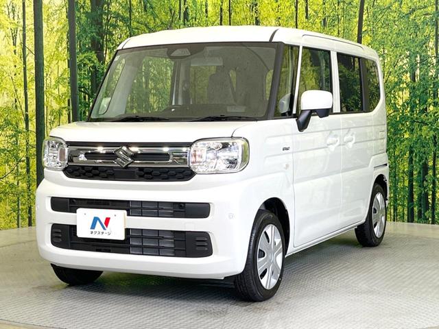 スペーシア ハイブリッドG 届出済未使用車 衝突被害軽減システム コーナーセンサー スマートキー LEDヘッド オートハイビーム 車線逸脱警報 オートライト オートエアコン(28枚目)