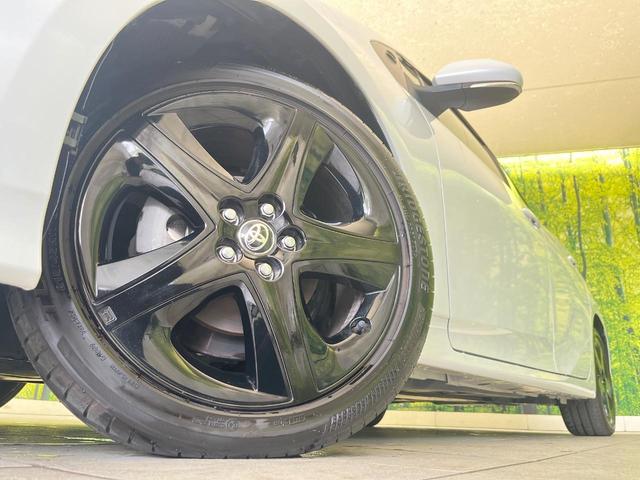 プリウス Sツーリングセレクション・ブラックエディション 禁煙車 SDナビ バックカメラ ETC 1500W電源 セーフティセンス 革巻きハンドル シートヒーター オートハイビーム 純正17インチアルミ レーンキープアシスト オートエアコン(65枚目)