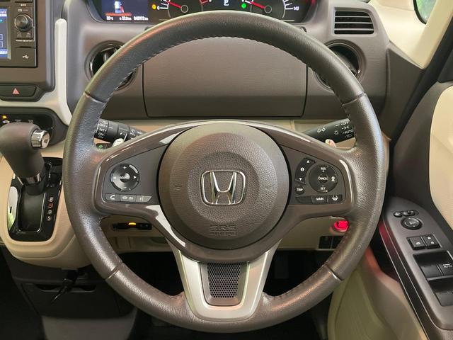 N-BOX G・Lターボホンダセンシング 禁煙車 純正ディスプレイオーディオ バックカメラ ドラレコ ETC 両側電動スライドドア シートヒーター(前席) パドルシフト ステアリングスイッチ 車線逸脱警報 アダプティブクルーズ 横滑り防止装置(11枚目)