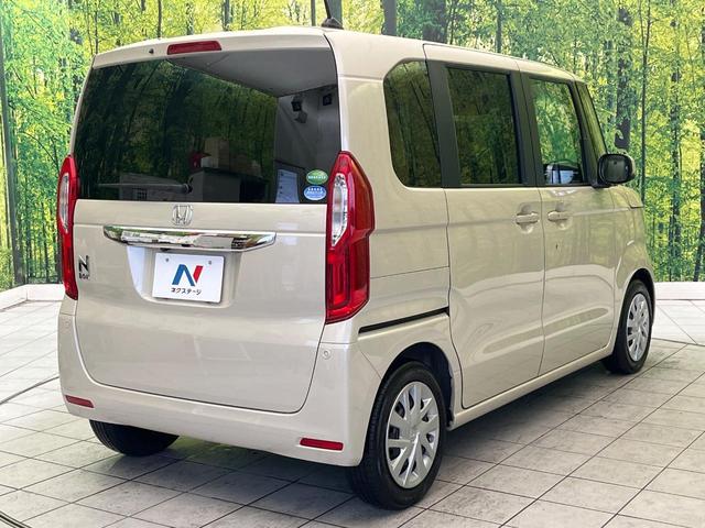 N-BOX G・Lターボホンダセンシング 禁煙車 純正ディスプレイオーディオ バックカメラ ドラレコ ETC 両側電動スライドドア シートヒーター(前席) パドルシフト ステアリングスイッチ 車線逸脱警報 アダプティブクルーズ 横滑り防止装置(17枚目)