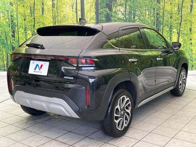 フロンクス ベースグレード 禁煙車 純正SDナビ 全周囲カメラ Bluetooth再生 フルセグTV BSM シートヒーター(前席) パドルシフト レーダークルーズ セーフティサポート コーナーセンサー ハーフレザーシート(17枚目)