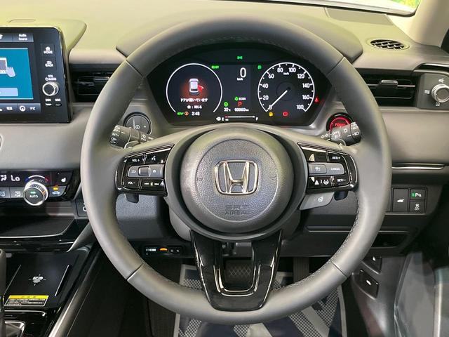 ヴェゼル e:HEV Z 登録済未使用車 純正9型ナビ 全周囲カメラ 衝突被害軽減システム フルセグTV レーダークルーズ ハーフレザーシート スマートキー LEDヘッド ETC2.0 オートハイビーム 車線逸脱警報(11枚目)