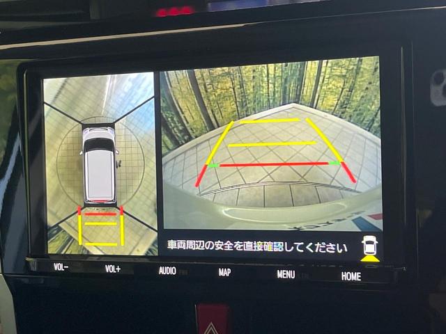 ルーミー カスタムG 禁煙車 純正ナビ 全周囲カメラ 両側パワスラ 衝突被害軽減システム レーダークルーズ スマートキー LEDヘッド ビルトインETC オートハイビーム 車線逸脱警報 オートライト オートエアコン(4枚目)