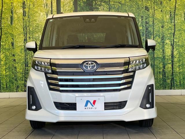 ルーミー カスタムG 禁煙車 純正ナビ 全周囲カメラ 両側パワスラ 衝突被害軽減システム レーダークルーズ スマートキー LEDヘッド ビルトインETC オートハイビーム 車線逸脱警報 オートライト オートエアコン(14枚目)