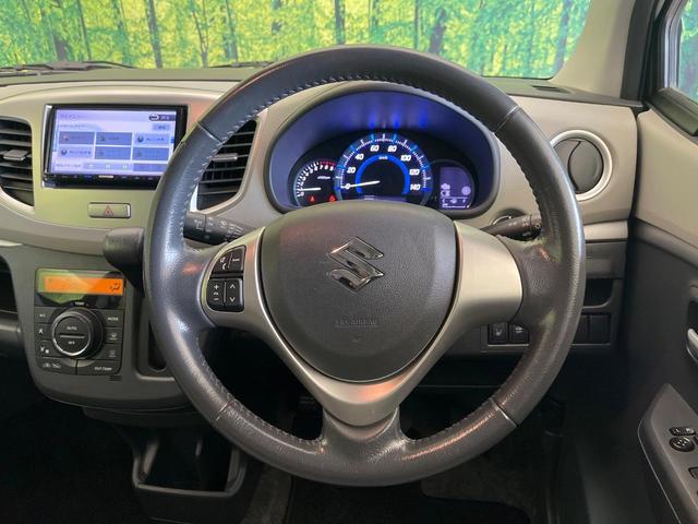 ワゴンＲ ＦＺ　禁煙車　ＳＤナビ　バックカメラ　衝突安全装置　シートヒーター（運転席）　ステアリングスイッチ　オートエアコン　スマートキー　アイドリングストップ　横滑り防止装置　純正１４インチアルミ（11枚目）