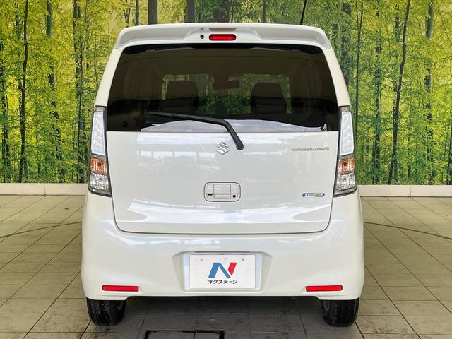 ワゴンＲ ＦＺ　禁煙車　ＳＤナビ　バックカメラ　衝突安全装置　シートヒーター（運転席）　ステアリングスイッチ　オートエアコン　スマートキー　アイドリングストップ　横滑り防止装置　純正１４インチアルミ（15枚目）