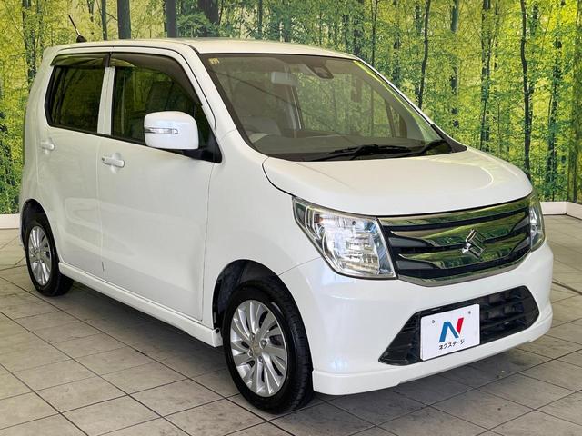 ワゴンＲ ＦＺ　禁煙車　ＳＤナビ　バックカメラ　衝突安全装置　シートヒーター（運転席）　ステアリングスイッチ　オートエアコン　スマートキー　アイドリングストップ　横滑り防止装置　純正１４インチアルミ（16枚目）