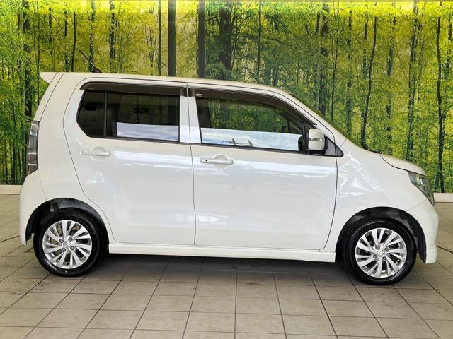 ワゴンＲ ＦＺ　禁煙車　ＳＤナビ　バックカメラ　衝突安全装置　シートヒーター（運転席）　ステアリングスイッチ　オートエアコン　スマートキー　アイドリングストップ　横滑り防止装置　純正１４インチアルミ（44枚目）