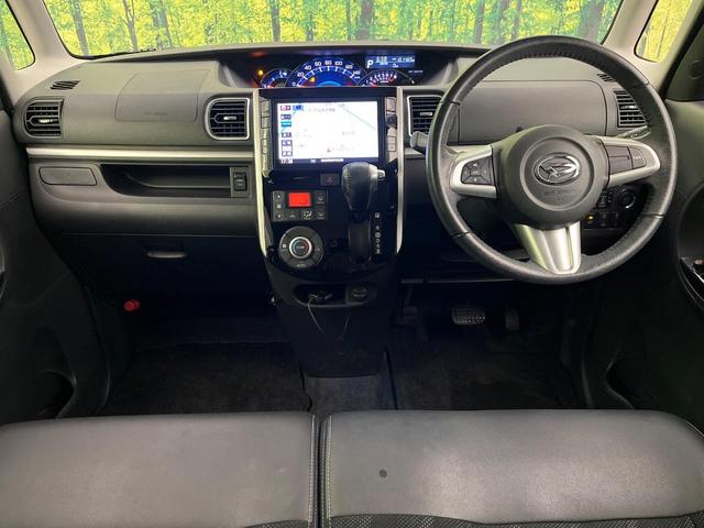 タント カスタムＲＳ　トップエディションＳＡＩＩＩ　禁煙車　純正８型ナビ　バックカメラ　両側パワスラ　衝突被害軽減システム　フルセグＴＶ　Ｂｌｕｅｔｏｏｔｈ　シートヒーター　ドラレコ　スマートキー　ＬＥＤヘッド　オートハイビーム　車線逸脱警報（2枚目）