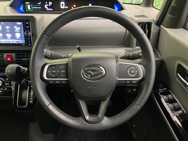 タント カスタムＲＳセレクション　禁煙車　ナビ　全周囲カメラ　両側パワスラ　衝突被害軽減システム　フルセグＴＶ　Ｂｌｕｅｔｏｏｔｈ　レーダークルーズ　ハーフレザーシート　スマートキー　ＬＥＤヘッド　ビルトインＥＴＣ　オートハイビーム（11枚目）