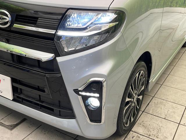 タント カスタムＲＳセレクション　禁煙車　ナビ　全周囲カメラ　両側パワスラ　衝突被害軽減システム　フルセグＴＶ　Ｂｌｕｅｔｏｏｔｈ　レーダークルーズ　ハーフレザーシート　スマートキー　ＬＥＤヘッド　ビルトインＥＴＣ　オートハイビーム（12枚目）