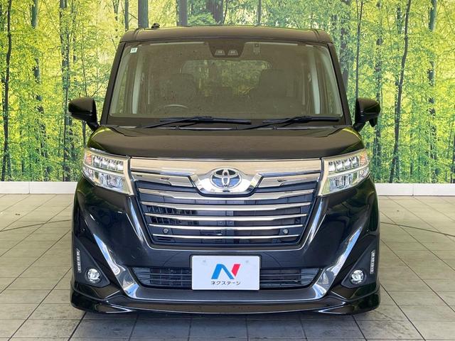 ルーミー カスタムG 禁煙車 純正ナビ バックカメラ 両側パワスラ 衝突被害軽減システム フルセグTV Bluetooth ドラレコ コーナーセンサー シートヒーター LEDヘッド ETC2.0 クルコン オートハイビーム(14枚目)