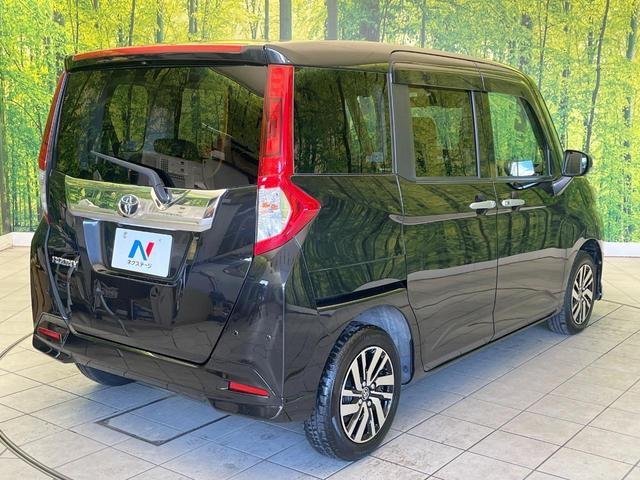 ルーミー カスタムG 禁煙車 純正ナビ バックカメラ 両側パワスラ 衝突被害軽減システム フルセグTV Bluetooth ドラレコ コーナーセンサー シートヒーター LEDヘッド ETC2.0 クルコン オートハイビーム(17枚目)