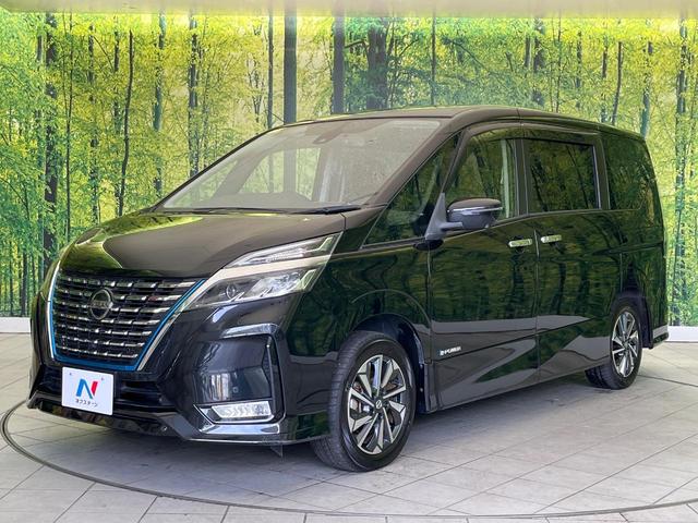セレナ e-パワー ハイウェイスターV 禁煙車 純正10型ナビ 全周囲カメラ 衝突軽減 両側パワスラ Bluetooth接続 フルセグTV DVD再生可 ETC レーンアシスト ブラインドスポットモニター スマートキー LEDヘッド(73枚目)
