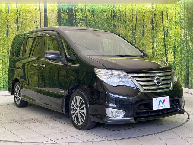 セレナ ハイウェイスターG S-ハイブリッド 禁煙車 ナビ バックカメラ 両側パワスラ 衝突被害軽減システム ドラレコ スマートキー LEDヘッド クルコン 車線逸脱警報 オートライト オートエアコン 純正16インチアルミ CD DVD再生(16枚目)