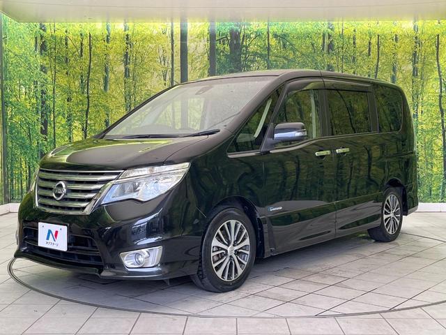 セレナ ハイウェイスターG S-ハイブリッド 禁煙車 ナビ バックカメラ 両側パワスラ 衝突被害軽減システム ドラレコ スマートキー LEDヘッド クルコン 車線逸脱警報 オートライト オートエアコン 純正16インチアルミ CD DVD再生(64枚目)