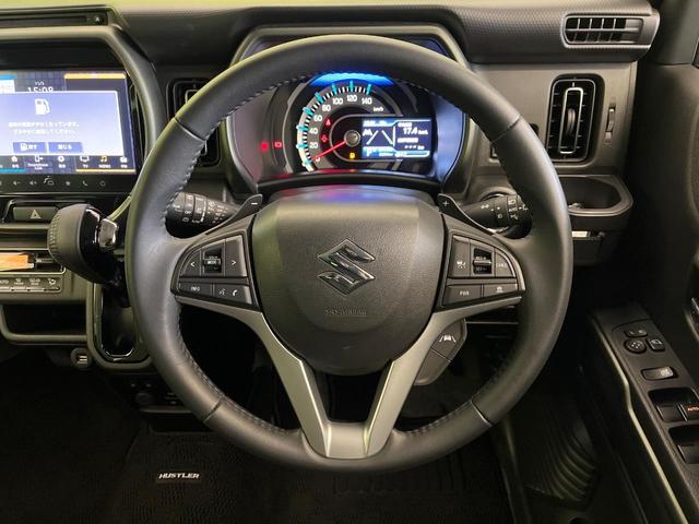 ハスラー タフワイルドターボ 禁煙車 純正9型ナビ 全周囲カメラ 衝突被害軽減システム レーダークルーズ フルセグTV Bluetooth スマートキー LEDヘッド オートハイビーム 車線逸脱警報 純正16インチアルミ(11枚目)