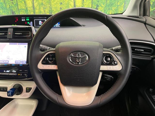 プリウス A 禁煙車 純正9型ナビ バックカメラ 衝突被害軽減システム フルセグTV Bluetooth レーダークルーズ ドラレコ コーナーセンサー LEDヘッドライト ETC オートハイビーム(11枚目)