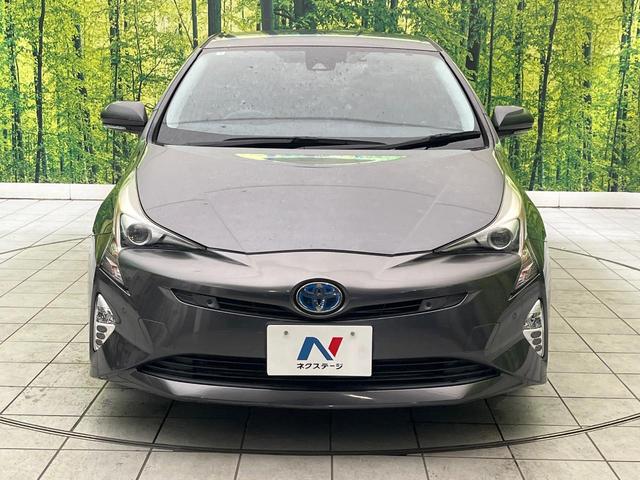 プリウス A 禁煙車 純正9型ナビ バックカメラ 衝突被害軽減システム フルセグTV Bluetooth レーダークルーズ ドラレコ コーナーセンサー LEDヘッドライト ETC オートハイビーム(14枚目)