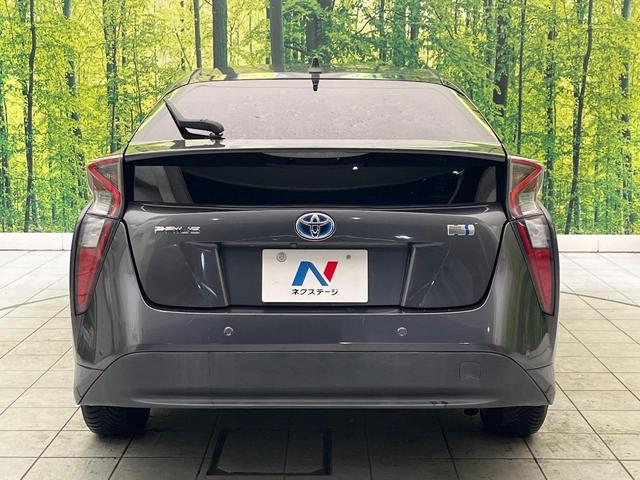 プリウス A 禁煙車 純正9型ナビ バックカメラ 衝突被害軽減システム フルセグTV Bluetooth レーダークルーズ ドラレコ コーナーセンサー LEDヘッドライト ETC オートハイビーム(15枚目)