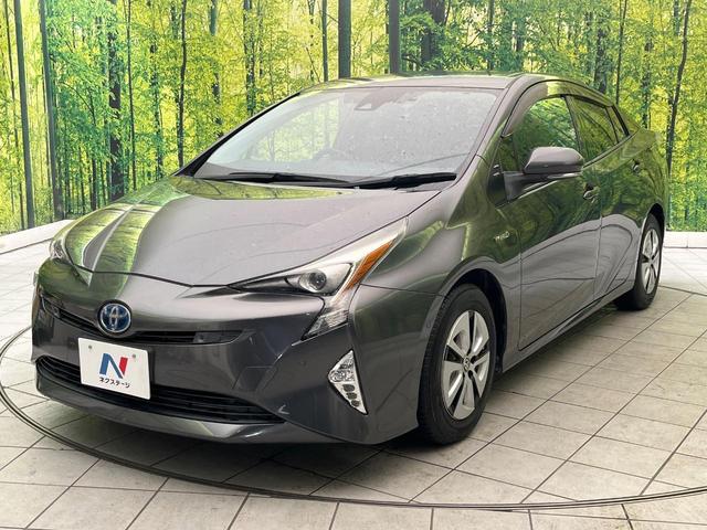 プリウス A 禁煙車 純正9型ナビ バックカメラ 衝突被害軽減システム フルセグTV Bluetooth レーダークルーズ ドラレコ コーナーセンサー LEDヘッドライト ETC オートハイビーム(52枚目)