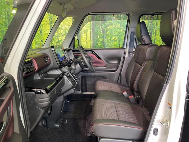 スペーシアカスタム ハイブリッドXSターボ 禁煙車 純正9型ナビ 全周囲カメラ 両側パワスラ 衝突被害軽減システム レーダークルーズ ハーフレザーシート ドラレコ コーナーセンサー スマートキー LEDヘッド オートハイビーム(30枚目)