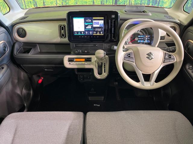 ワゴンRスマイル ハイブリッドX 禁煙車 純正9型ナビ 全周囲カメラ ETC Bluetooth再生 フルセグTV 両側電動スライドドア シートヒーター(運転席) レーダークルーズ LEDヘッドライト コーナーセンサー(2枚目)