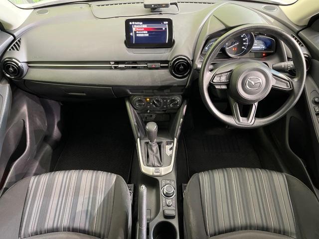 MAZDA2 15C 禁煙車 純正ナビ バックカメラ 衝突被害軽減システム コーナーセンサー スマートキー LEDヘッド 車線逸脱警報 オートライト Bluetooth(2枚目)