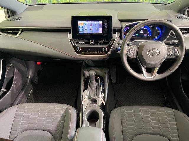 カローラスポーツ ハイブリッドＧ　Ｚ　禁煙車　ＳＤナビ　バックカメラ　ＥＴＣ　Ｂｌｕｅｔｏｏｔｈ再生　レーダークルーズ　セーフティセンス　ステアリングスイッチ　車線逸脱警報　オートハイビーム　純正１８インチアルミ　デュアルオートエアコン（2枚目）