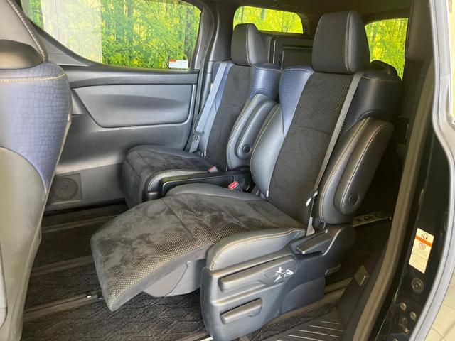 ヴェルファイア 2.5Z Aエディション ゴールデンアイズ 禁煙車 後席モニター 純正10型ナビ バックカメラ 両側パワスラ フルセグTV Bluetooth 電動リアゲート ハーフレザーシート ドラレコ コーナーセンサー LEDヘッド ETC2.0 クルコン(47枚目)