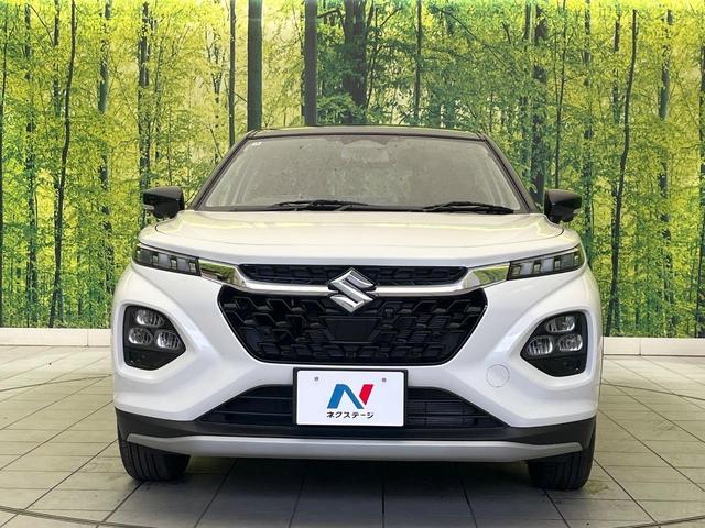 フロンクス ベースグレード 禁煙車 純正9型ナビ 全周囲カメラ 衝突被害軽減システム レーダークルーズ フルセグTV Bluetooth ハーフレザーシート LEDヘッド オートハイビーム 車線逸脱警報 オートライト(14枚目)