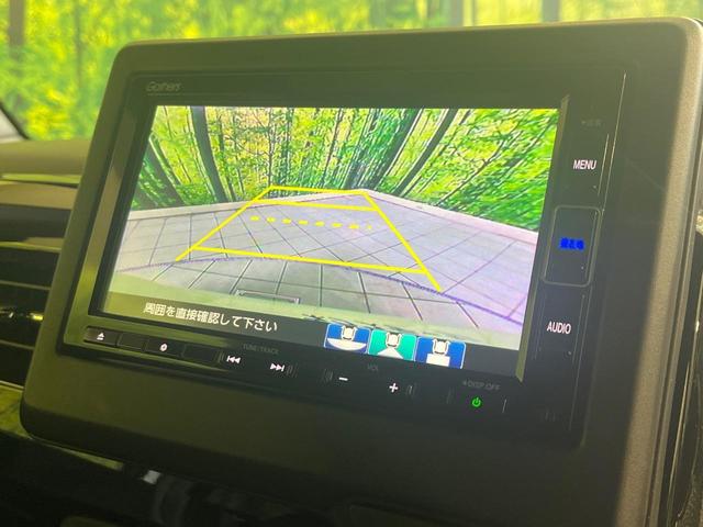 N-BOXカスタム L 禁煙車 純正SDナビ バックカメラ ドラレコ Bluetooth再生 フルセグTV 電動スライドドア シートヒーター(前席) コーナーセンサー ホンダセンシング アダプティブクルーズ スマートキー(3枚目)