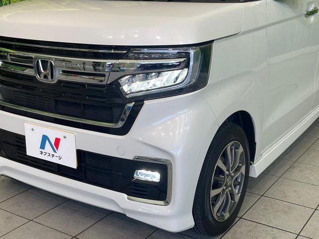 N-BOXカスタム L 禁煙車 純正SDナビ バックカメラ ドラレコ Bluetooth再生 フルセグTV 電動スライドドア シートヒーター(前席) コーナーセンサー ホンダセンシング アダプティブクルーズ スマートキー(12枚目)