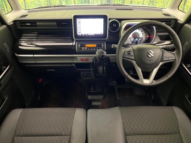 スペーシアカスタム ハイブリッドＸＳ　禁煙車　純正８型ナビ　全周囲カメラ　ドラレコ　ＥＴＣ　Ｂｌｕｅｔｏｏｔｈ再生　両側電動スライドドア　コーナーセンサー　シートヒーター（運転席）　アイドリングストップ　シートバックテーブル（2枚目）