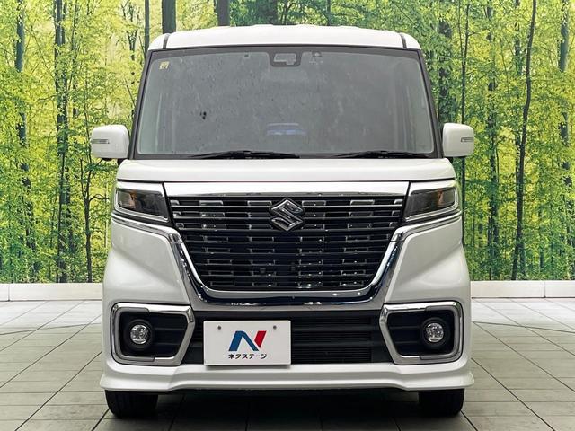 スペーシアカスタム ハイブリッドＸＳ　禁煙車　純正８型ナビ　全周囲カメラ　ドラレコ　ＥＴＣ　Ｂｌｕｅｔｏｏｔｈ再生　両側電動スライドドア　コーナーセンサー　シートヒーター（運転席）　アイドリングストップ　シートバックテーブル（14枚目）