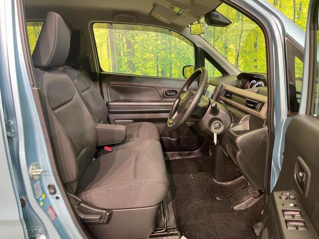 ワゴンＲ ＦＡ　禁煙車　ＳＤナビ　バックカメラ　Ｂｌｕｅｔｏｏｔｈ再生　セーフティサポート　コーナーセンサー　キーレス　車線逸脱警報　横滑り防止装置　オートライト　電動格納ミラー　衝突安全ボディ　ベンチシート（8枚目）