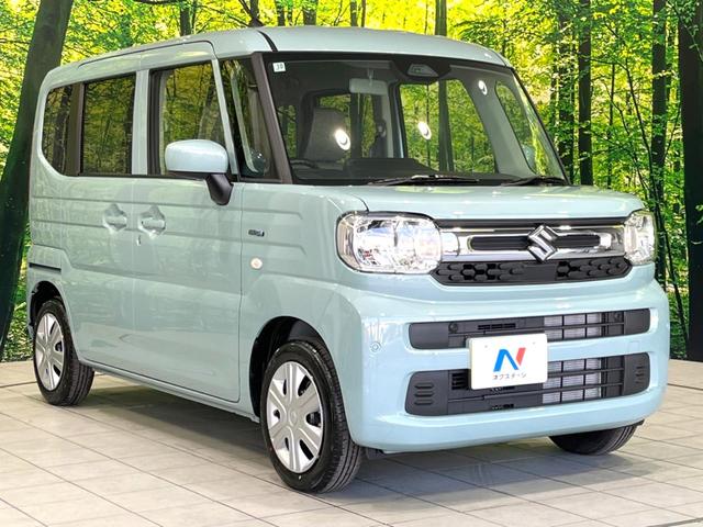 スペーシア ハイブリッドＧ　届出済未使用車　セーフティサポート　両側スライドドア　コーナーセンサー　スマートキー　ＬＥＤヘッドライト　オートハイビーム　車線逸脱警報装置　オートライト　オートエアコン　バニティミラー　盗難防止装置（16枚目）